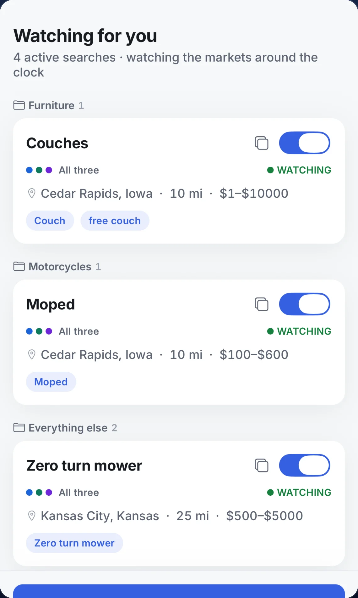 Deal Scanner app